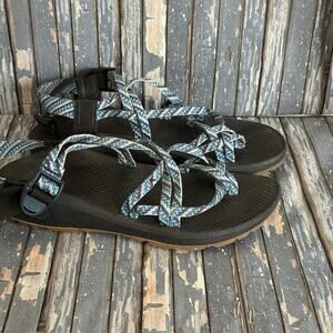 Chaco Women's Z/Cloud X2 Women's Sz. 10 Hiking Sandals J107232 Blue